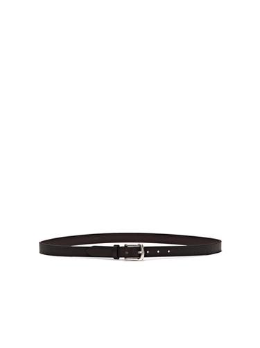 Ceinture en cuir nappa - Marron de Zara