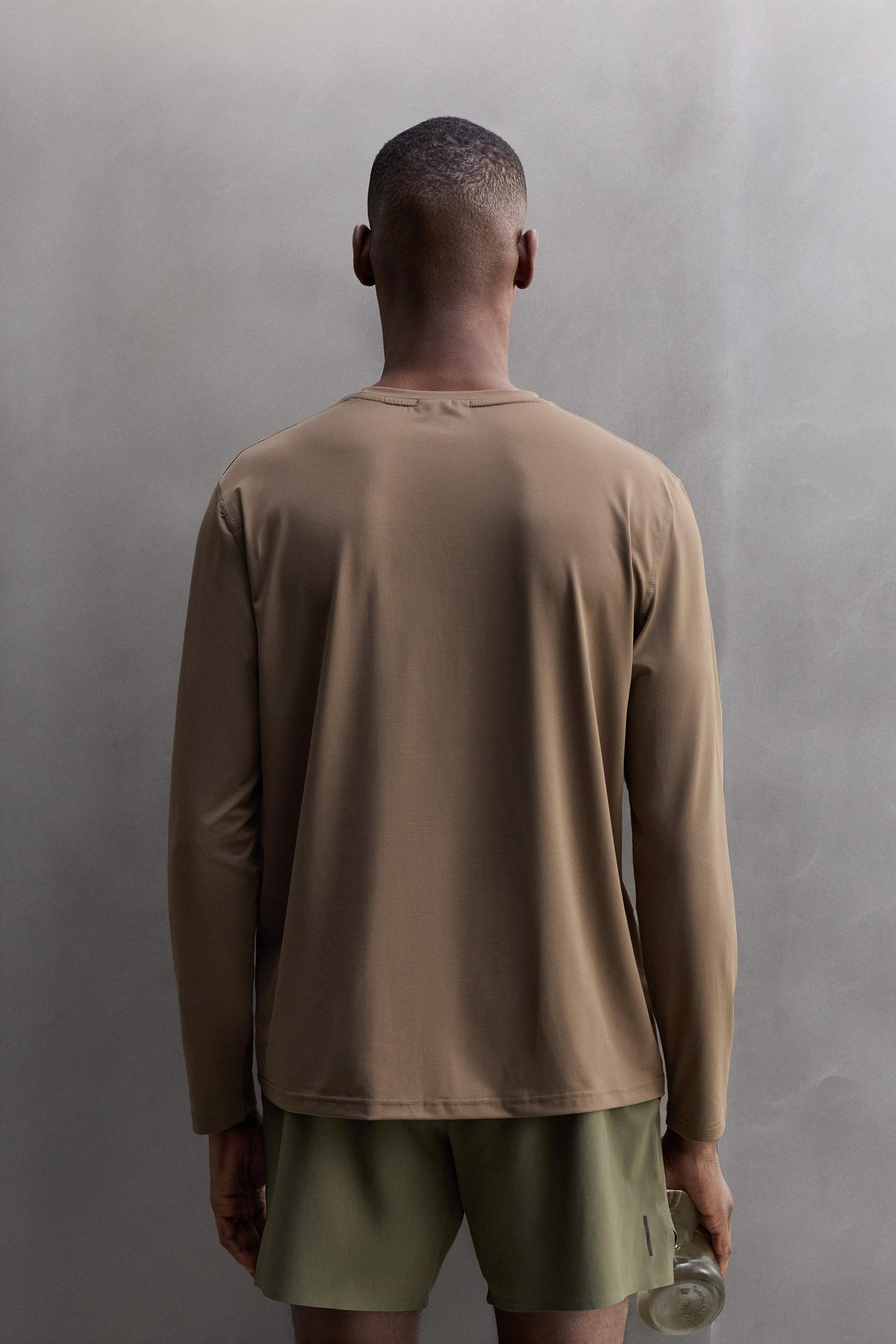 BASIC LONG SLEEVE TECHNICAL T-SHIRT