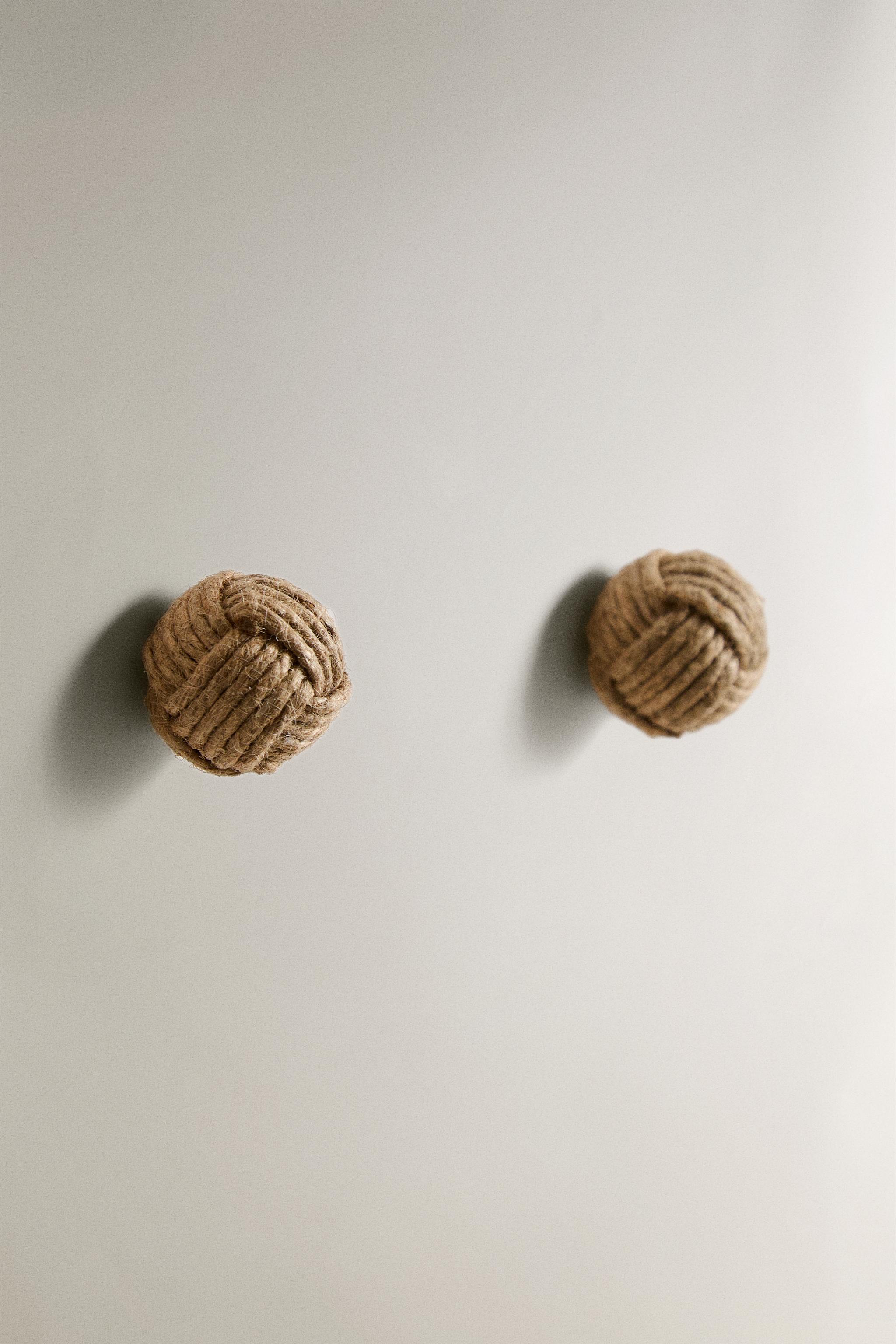 LOT DE BOUTONS MEUBLE NŒUD (LOT DE 2)