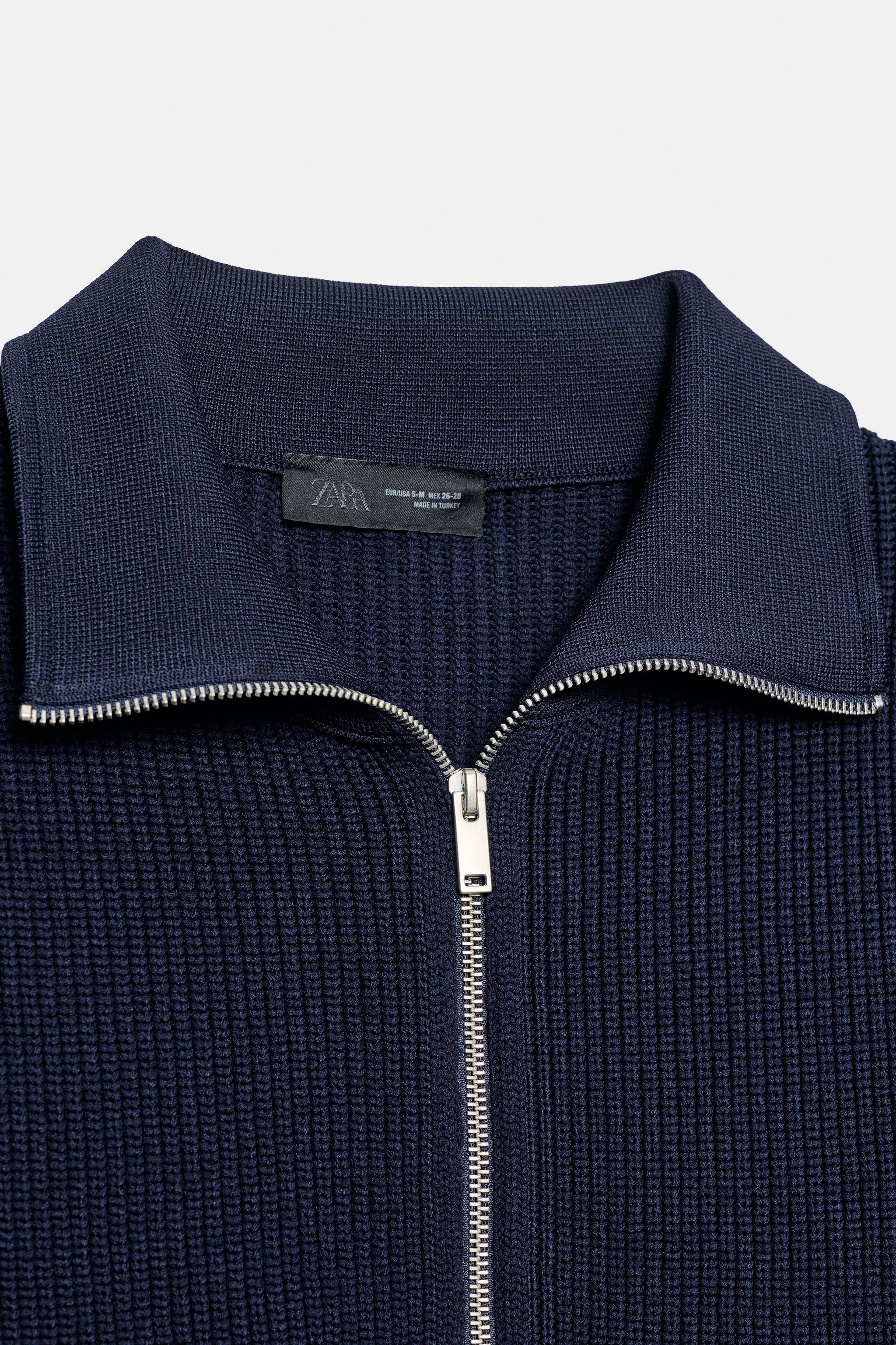 ZIP CARDIGAN