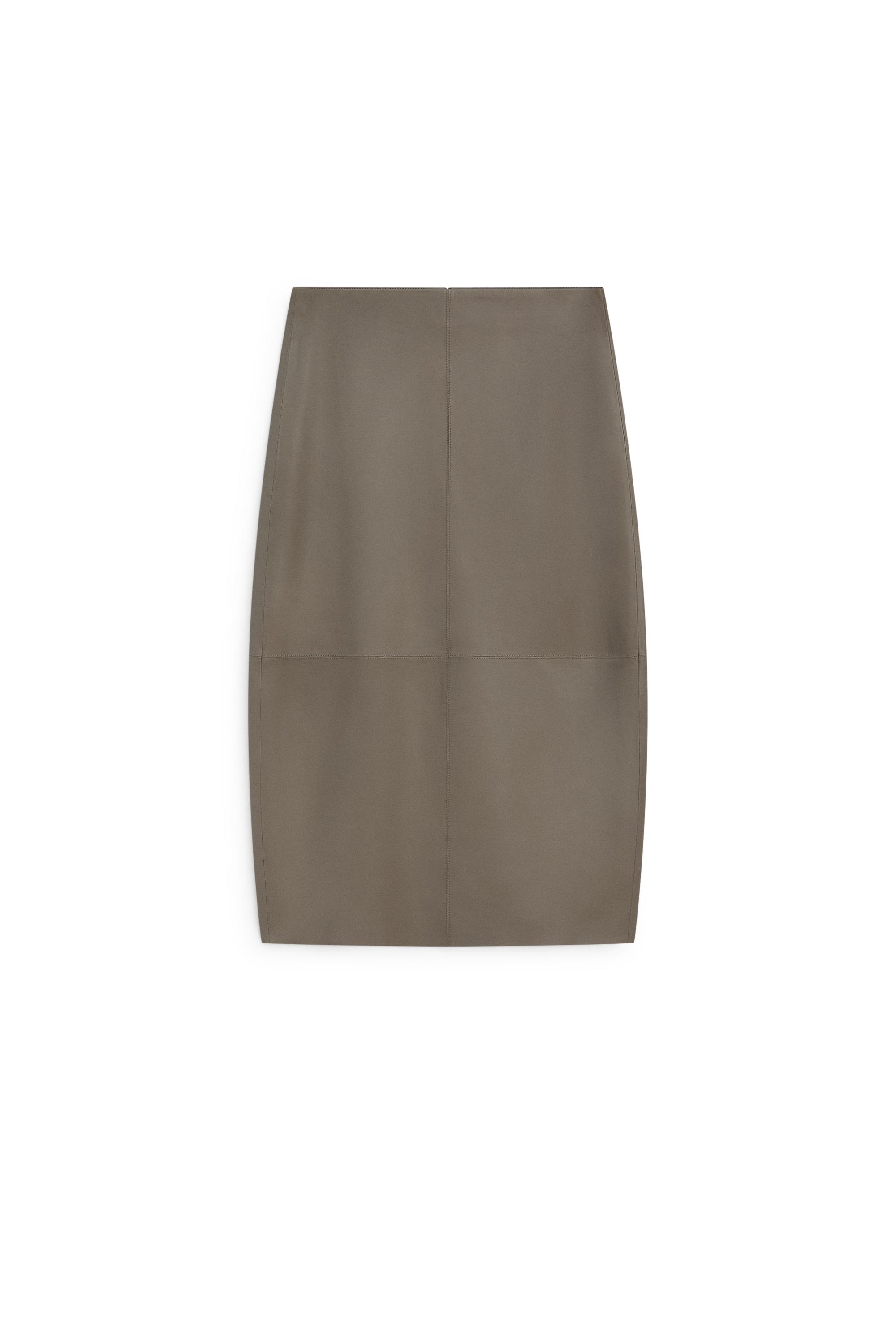 Midi pencil leather skirt - LIMITED EDITION
