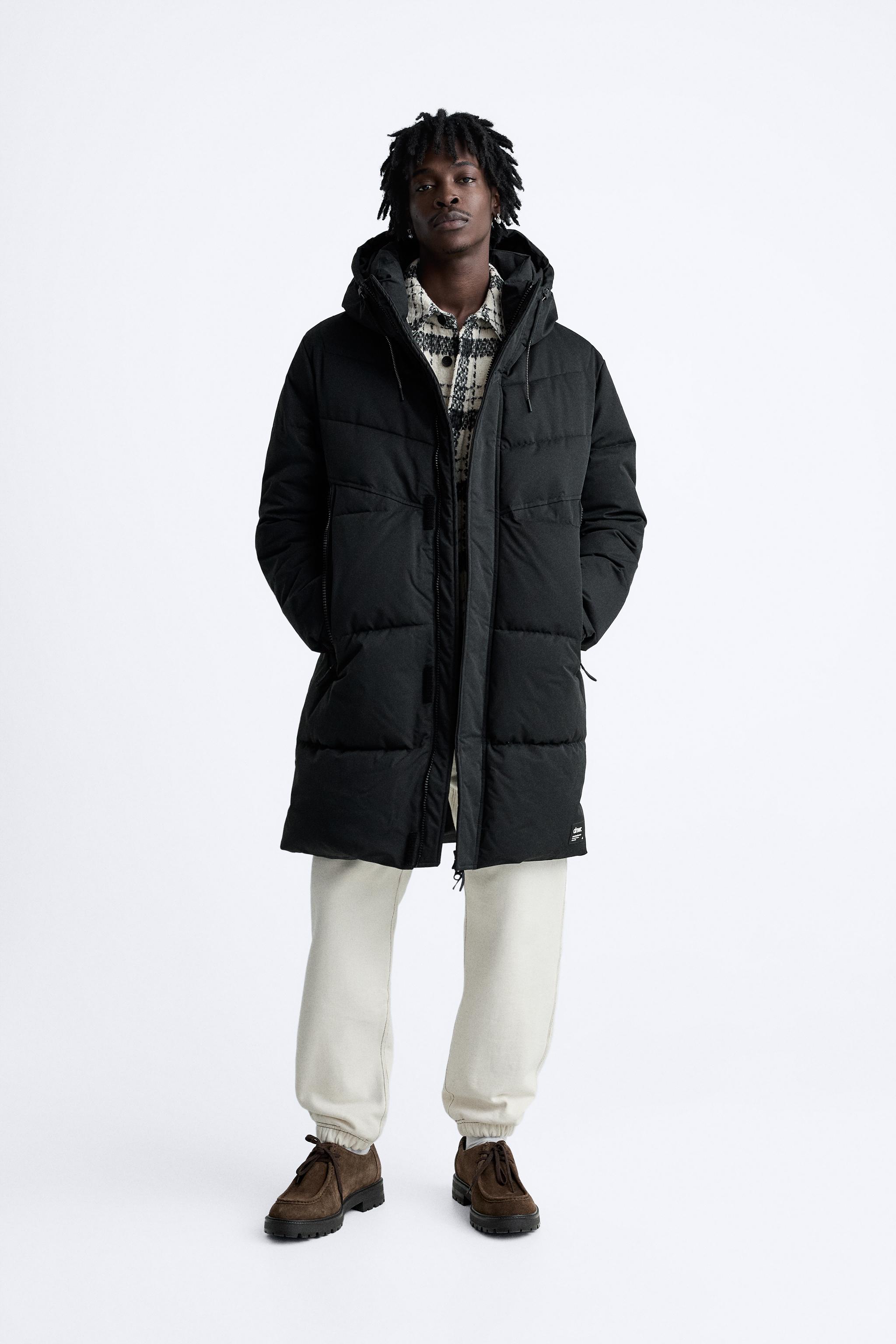 Men s Hooded Coats Explore our New Arrivals ZARA United States