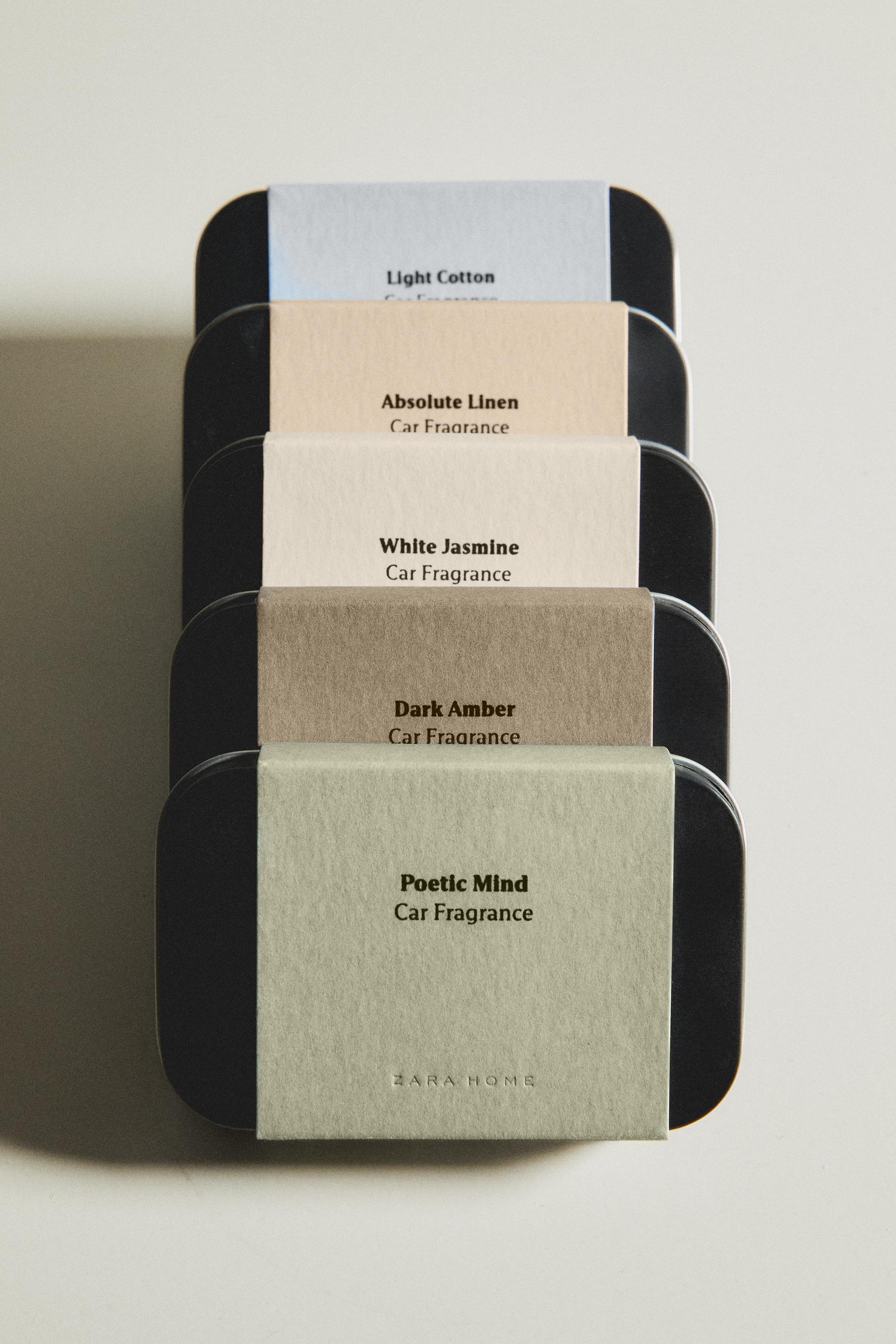 Candle Zara Zara Home Dark Amber Car Fragrance POETIC MIND CAR AIR