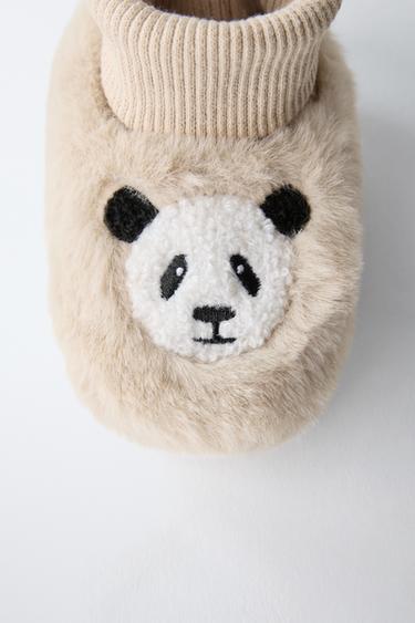 CHAUSSONS PANDA - Blanc écru de Zara - Image 5