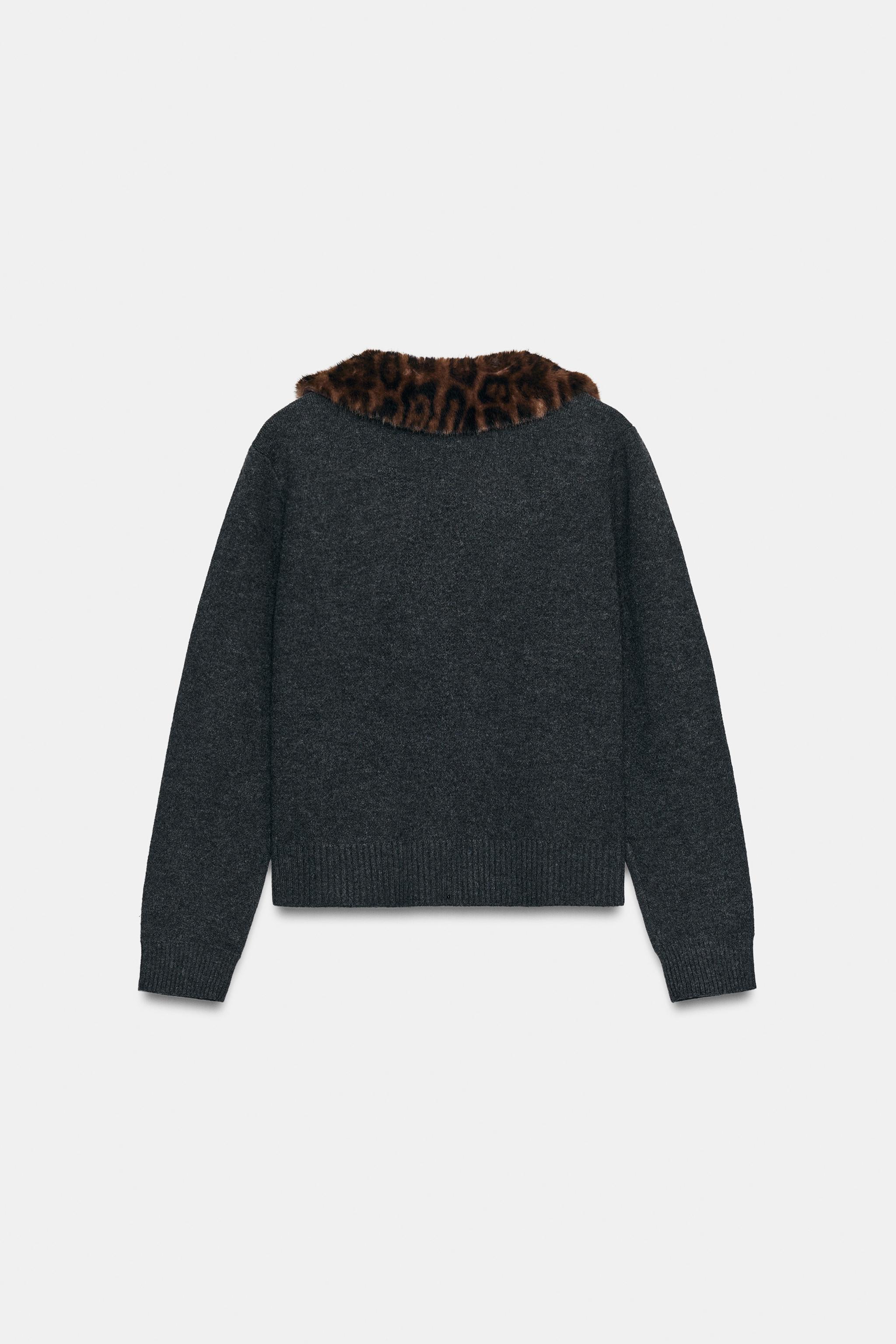 GILET EN MAILLE À REVERS AMOVIBLE