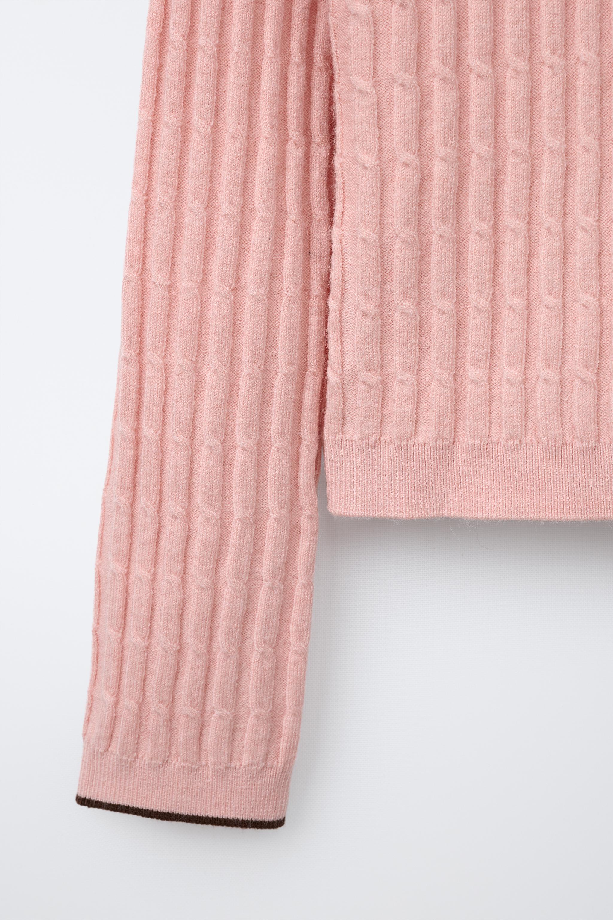 POLO EN MAILLE TORSADÉE CONTRASTE