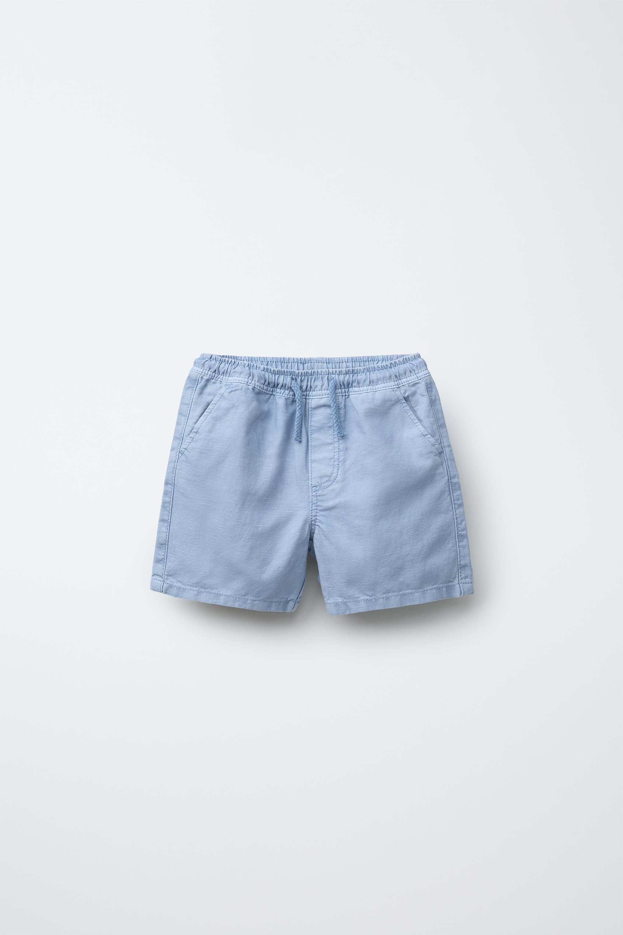 ZARA リネンボクサーバミューダ 8073/423 リネンボクサーバミューダ - サンド | ZARA Japan / 日本