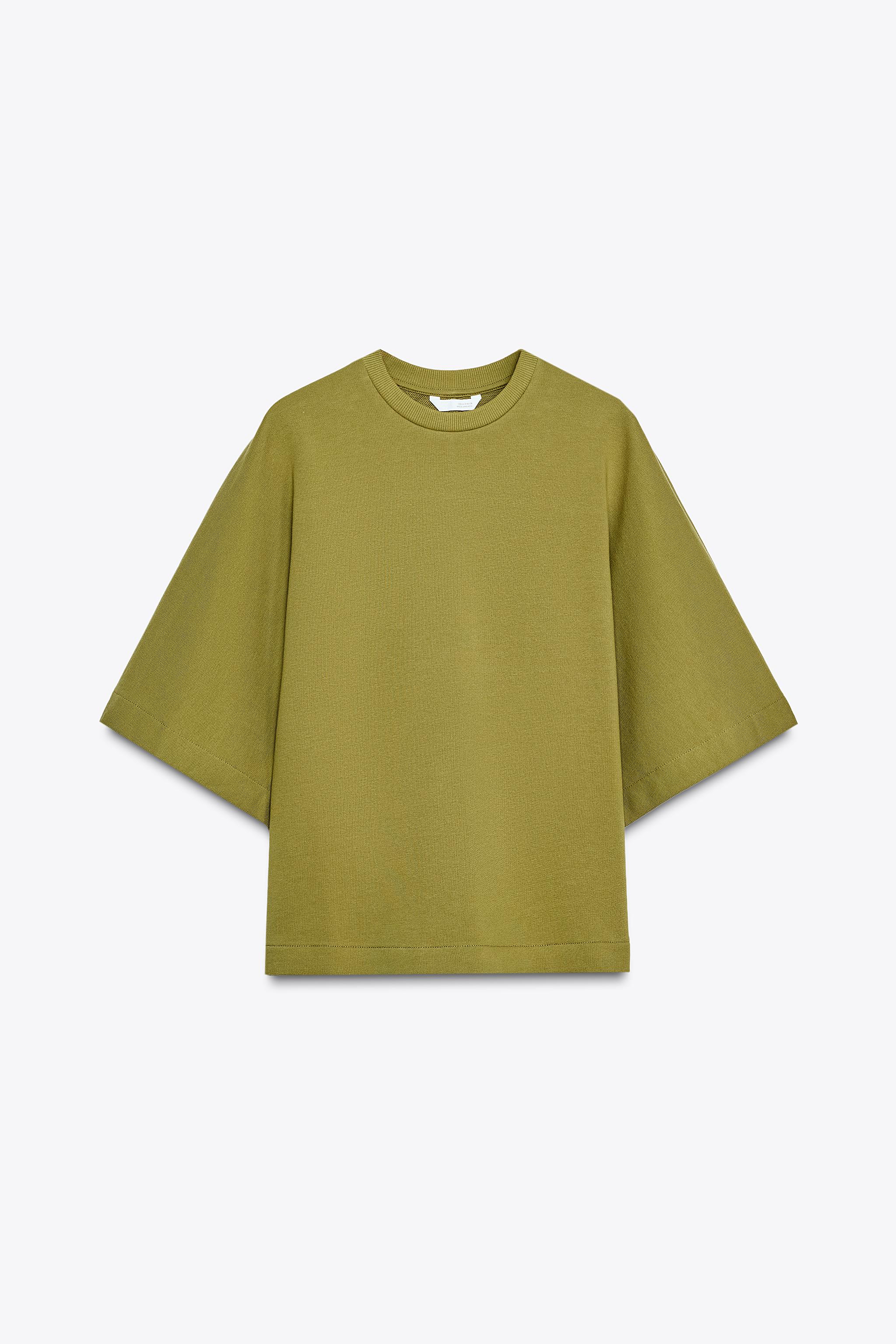 新品タグ付き⭐︎ZARA ソフト Ｖネック スウェットシャツ M 新作 正規品 ZARA タグ付き新品 ソフト Vネック スウェットシャツ - メルカリ