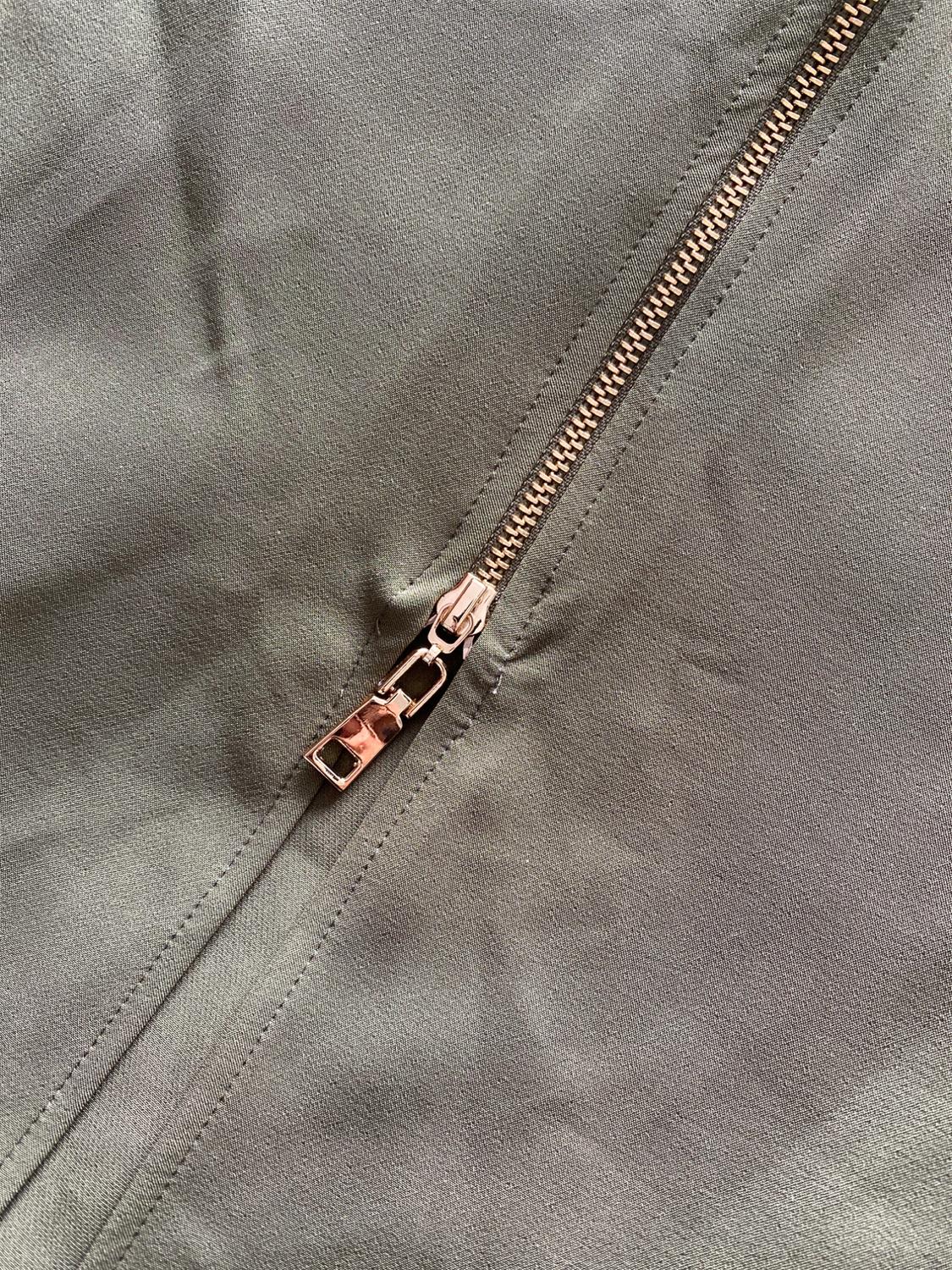 CARGO MIDI SKIRT WITH ZIP - Image 2
