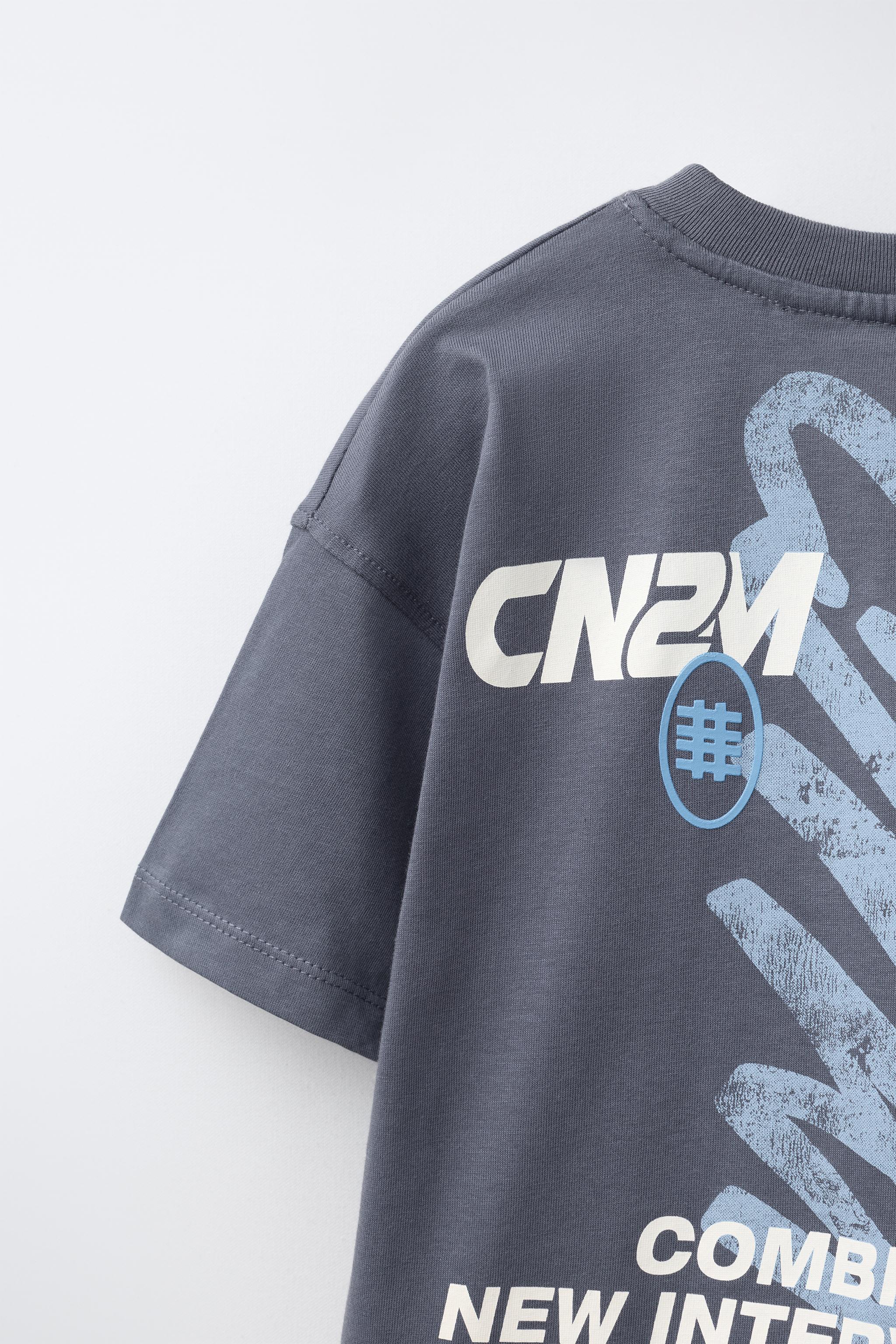 TEXT PRINT T-SHIRT