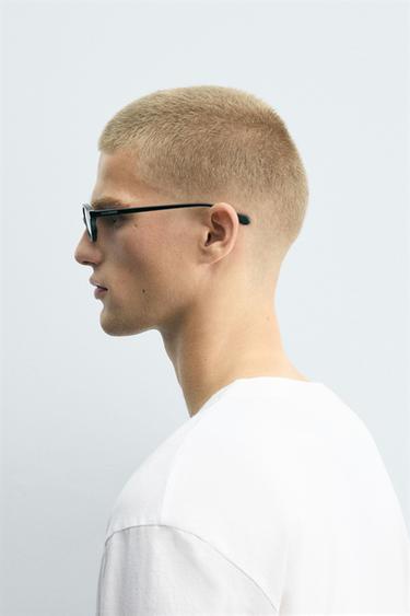 LUNETTES DE SOLEIL OVALES - Noir de Zara - Image 1
