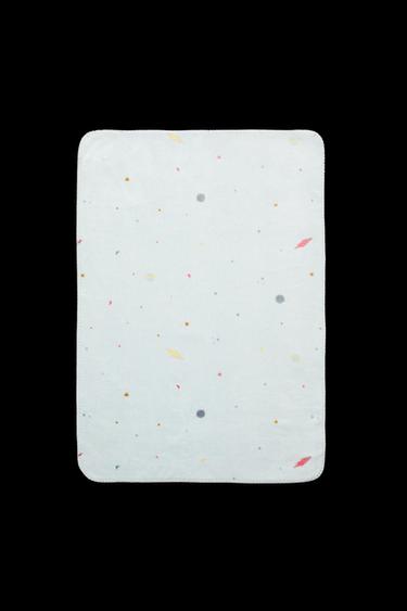 Zara CHILDREN’S FLEECE SPACE BLANKET - Multicolored - Image 0