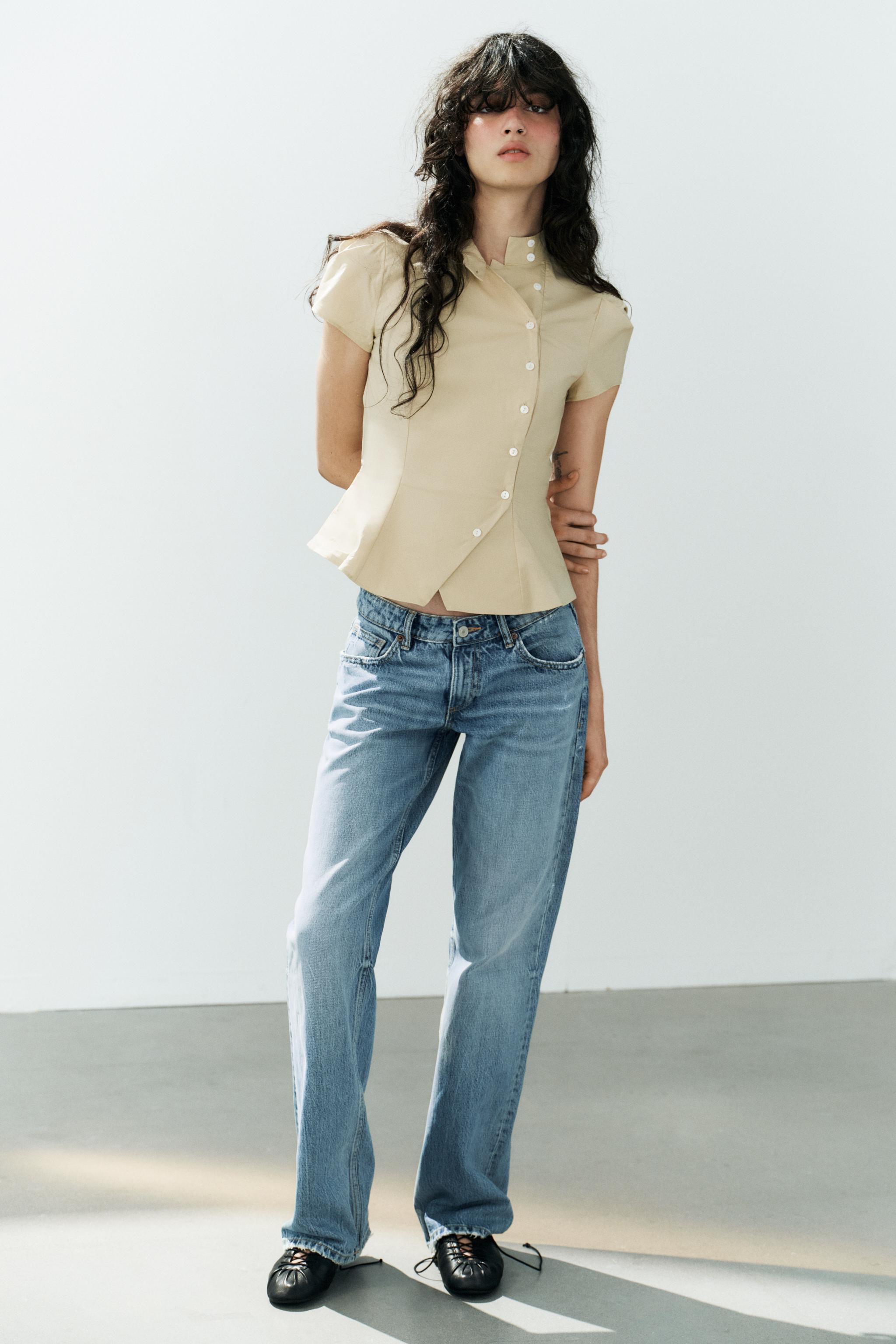 SHORT SLEEVE SHIRT — Beige