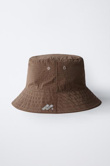 TECHNICAL BUCKET HAT - Brown by Zara - Image 2