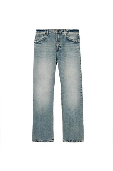 GALTZA BAKEROAK, FLARE FIT - Urdin arrunta, Zara-rena