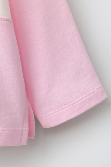 POLO À CŒURS BRODÉS - Blanc / Rose de Zara - Image 3