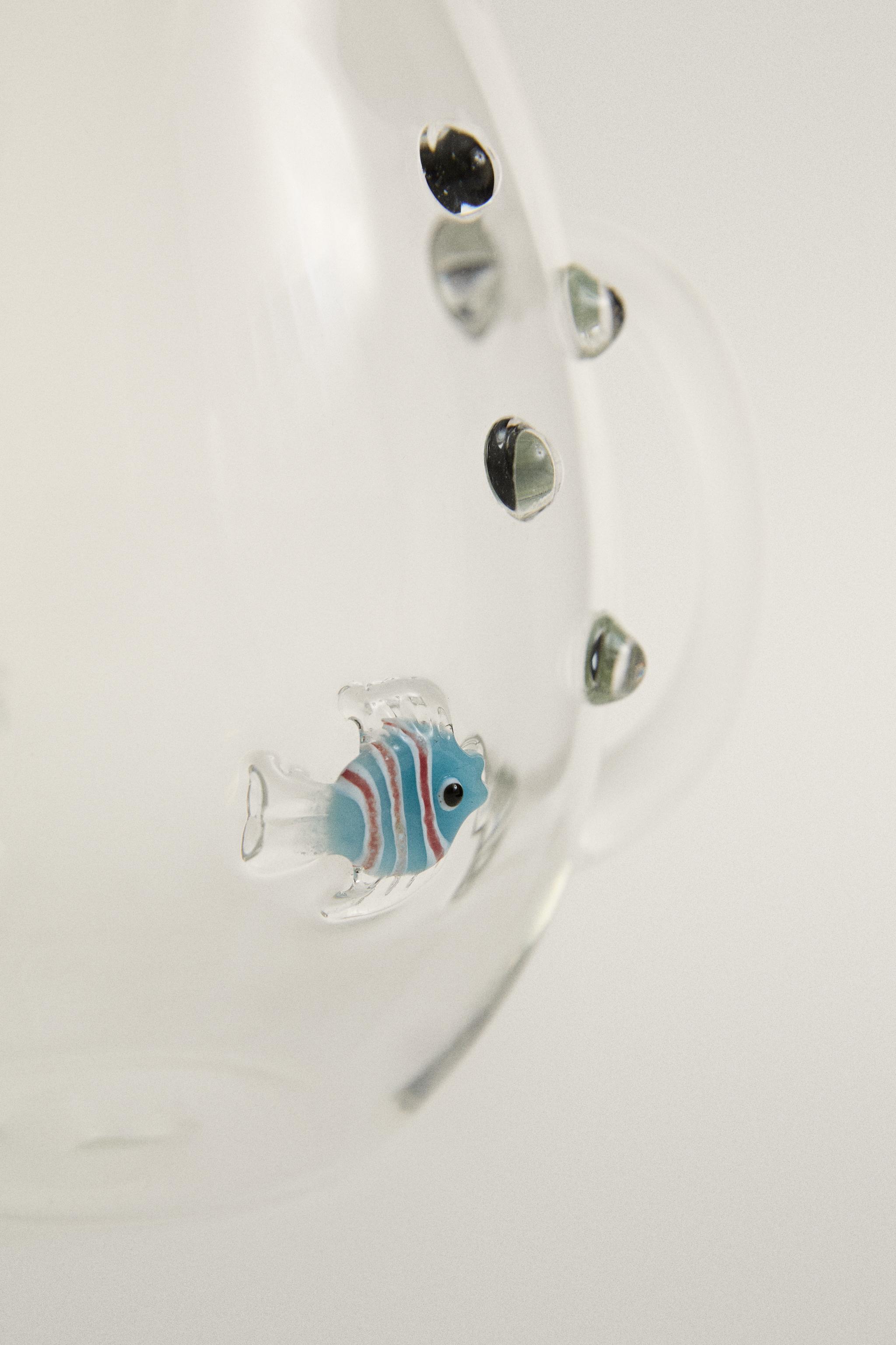 Zara FISH AND BUBBLE BOROSILICATE GLASS PITCHER — фото 4