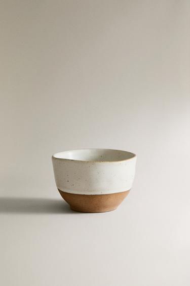 RAISED SNACK BOWL - Oyster-white by Zara