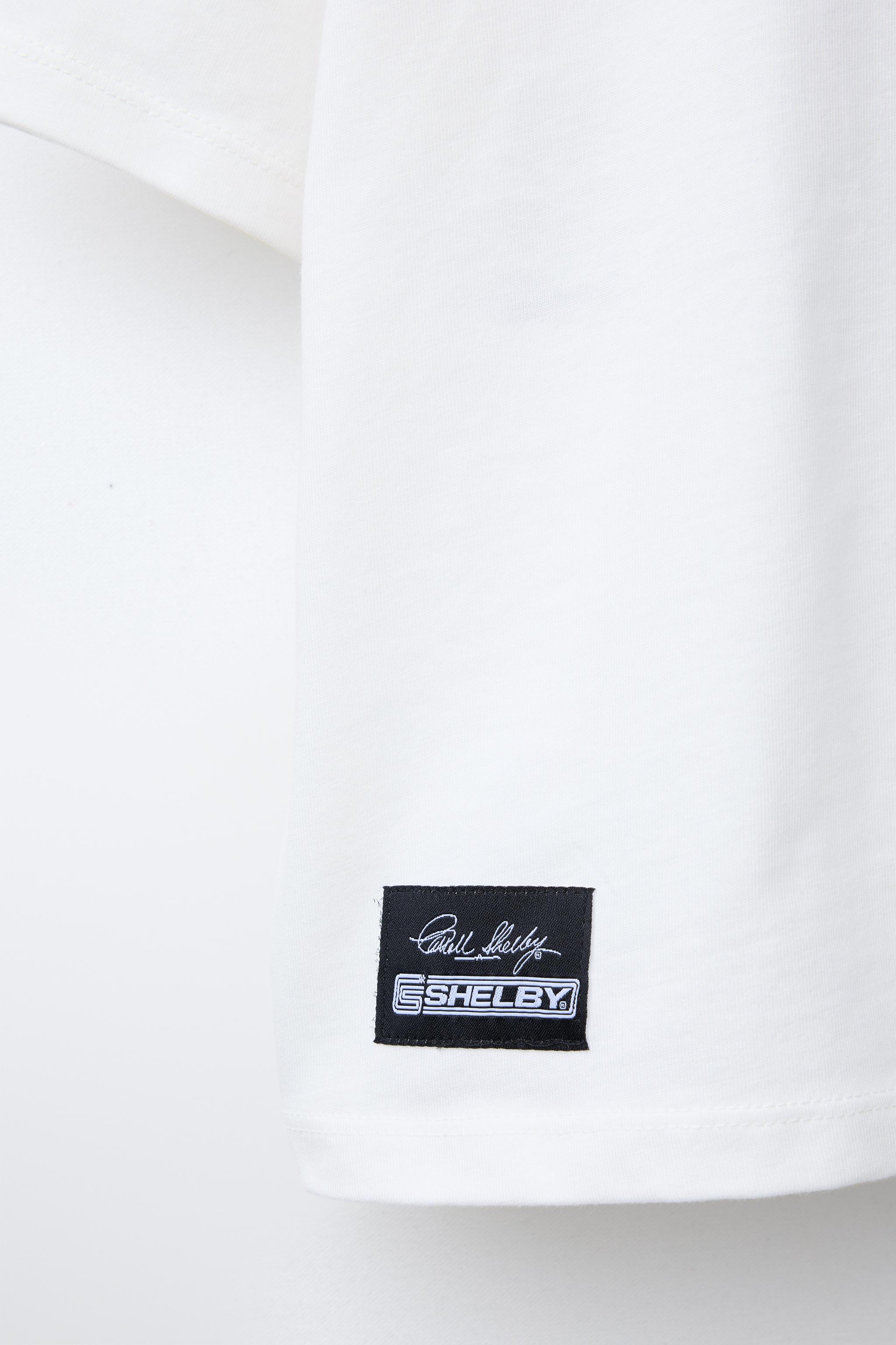 CARROLL SHELBY ® RACING TEAM PRINT T-SHIRT - White | ZARA Australia