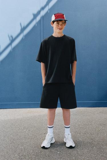 ENSEMBLE T-SHIRT ET BERMUDA - Noir de Zara