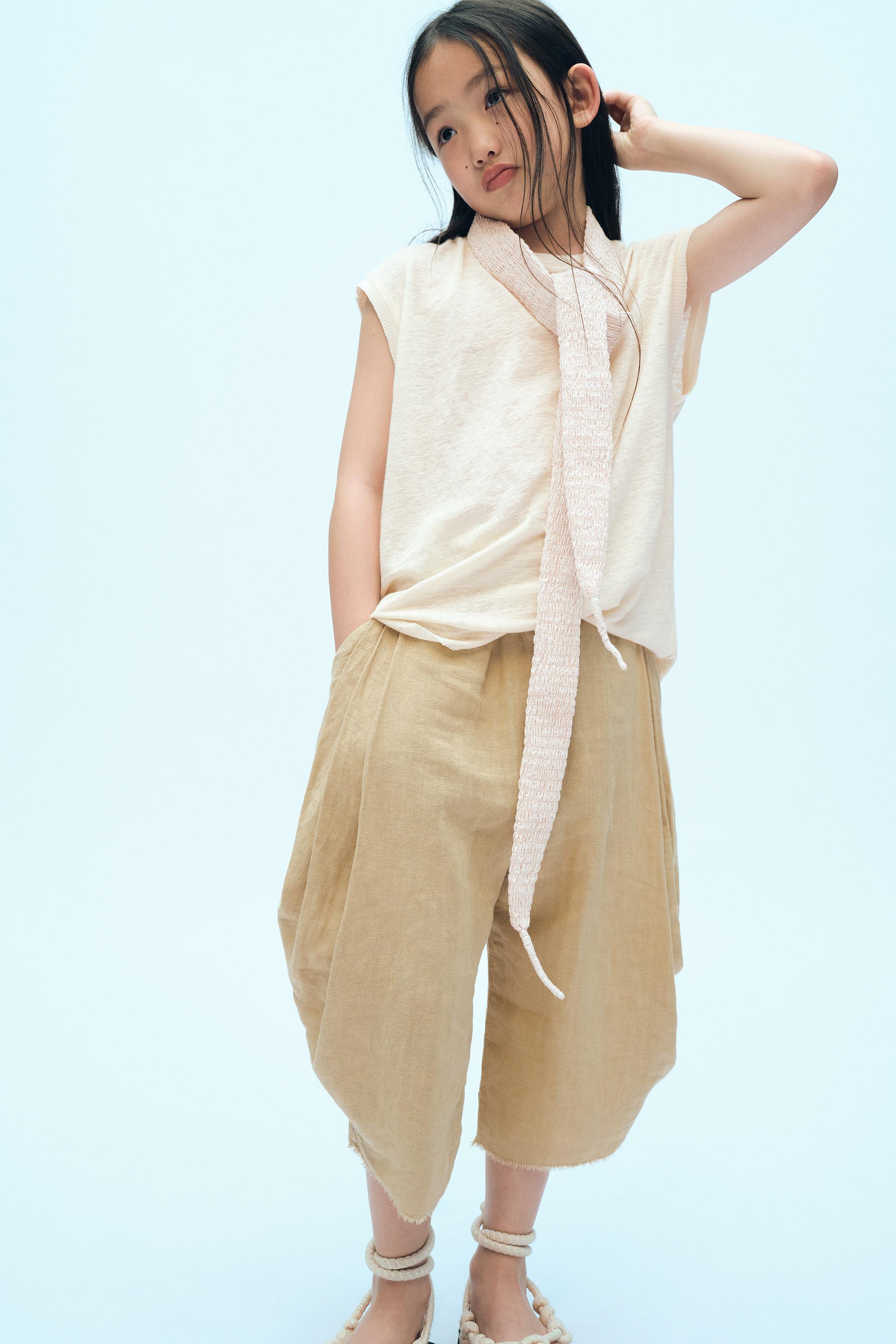 ZARA フェルト テクスチャー コート 8491/700 (ZARA/キッズ