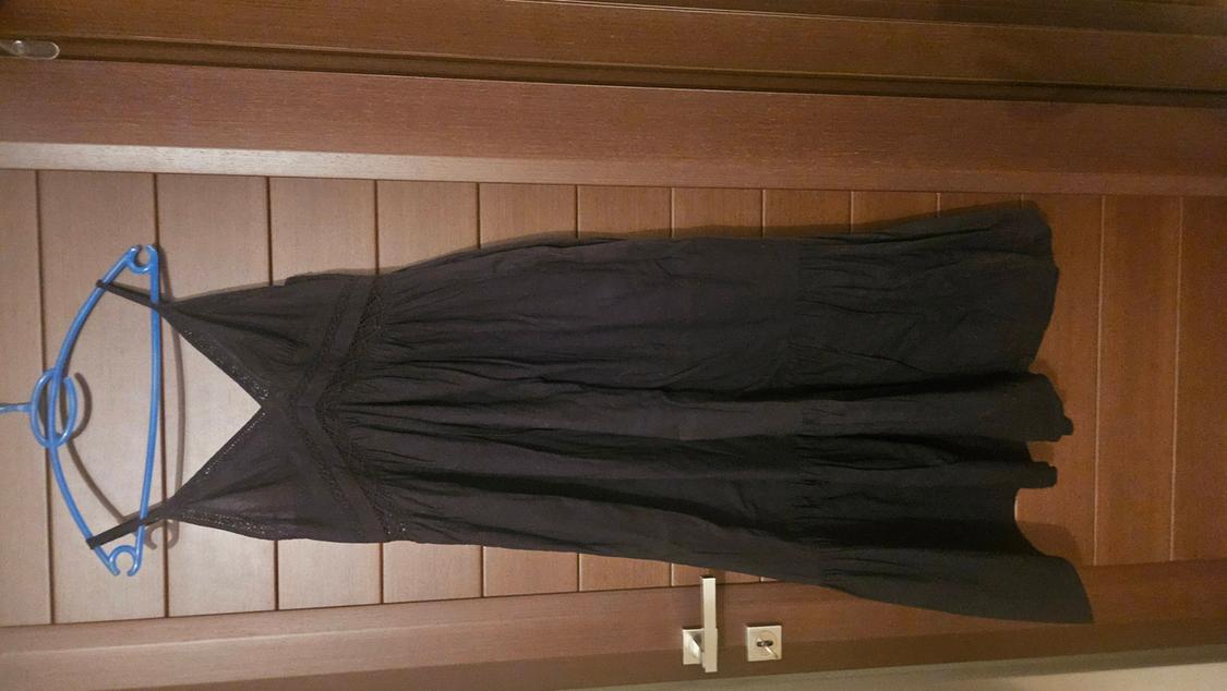 MIDI DRESS WITH LACE TRIM - Image 2
