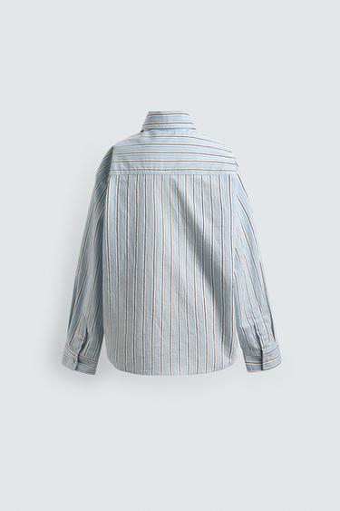 CHEMISE RAYURES PIÈCE DONALD DUCK HARRY LAMBERT FOR ZARA X DISNEY - Bleu ciel de Zara - Image 1