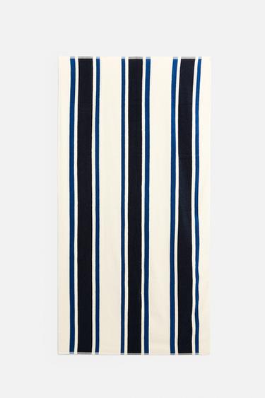 STRIPED BEACH TOWEL - striped by Zara