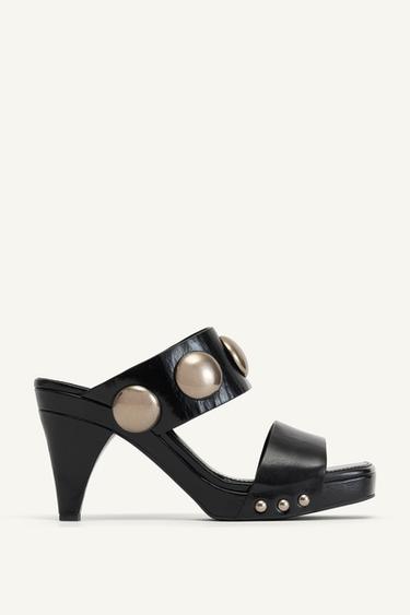 LTHR STRBS SNDLS 14 - Negro de Zara