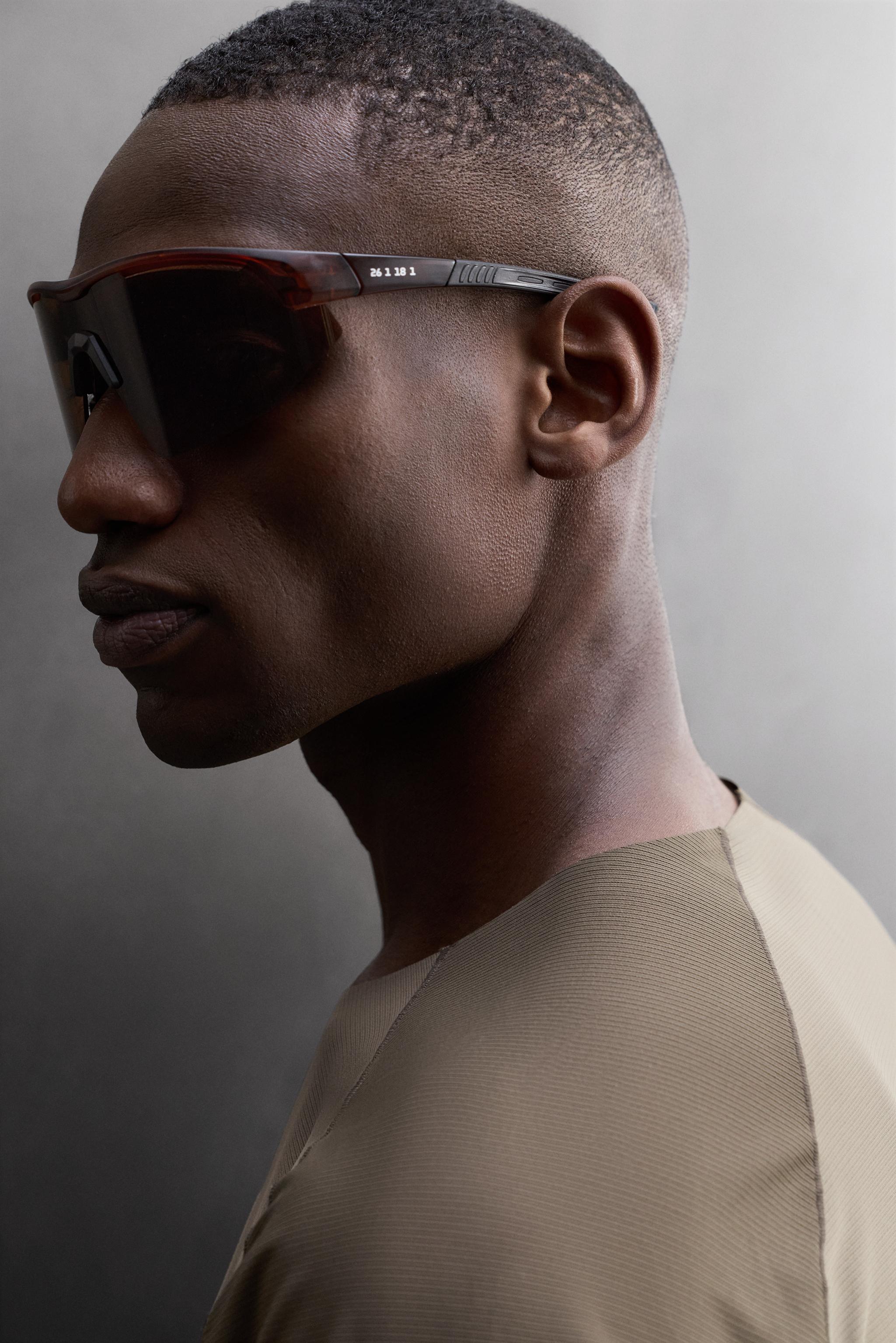 Мужские футболки Zara COLORBLOCK TEXTURED TECHNICAL T-SHIRT — фото 5