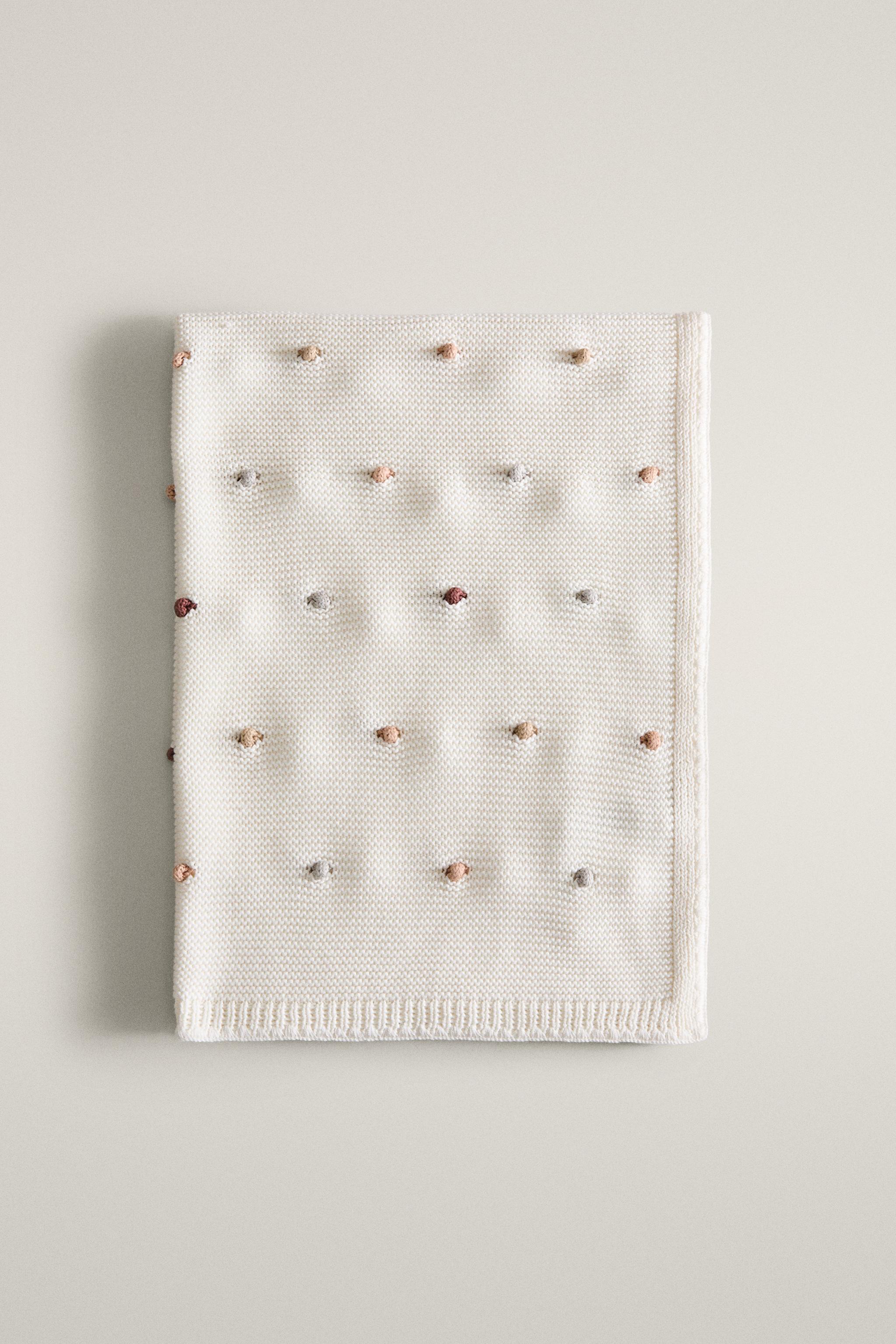 COUVERTURE BÉBÉ TRICOT