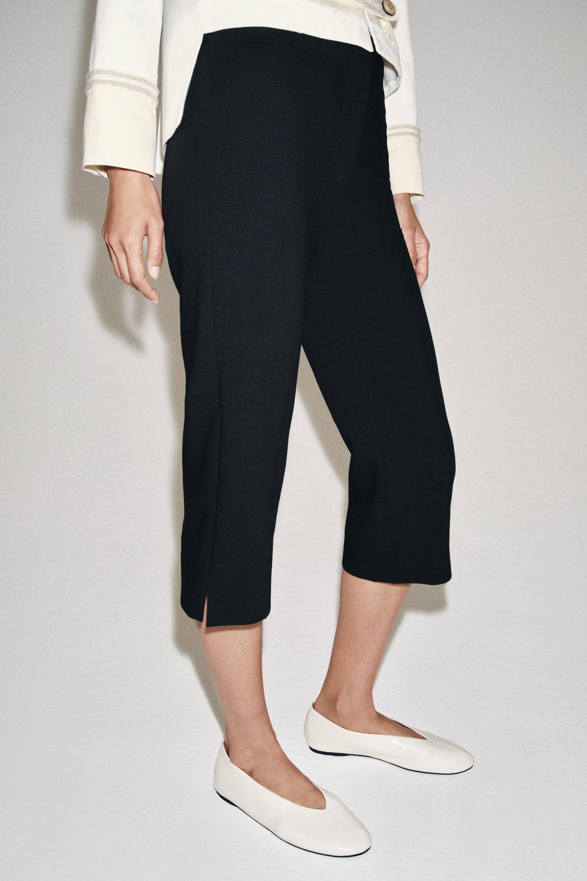 Женские брюки Zara ZW COLLECTION CAPRI PANTS — фото 2