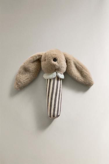 PELUCHE BÉBÉ HOChet LAPIN - Beige foncé de Zara - Image 0