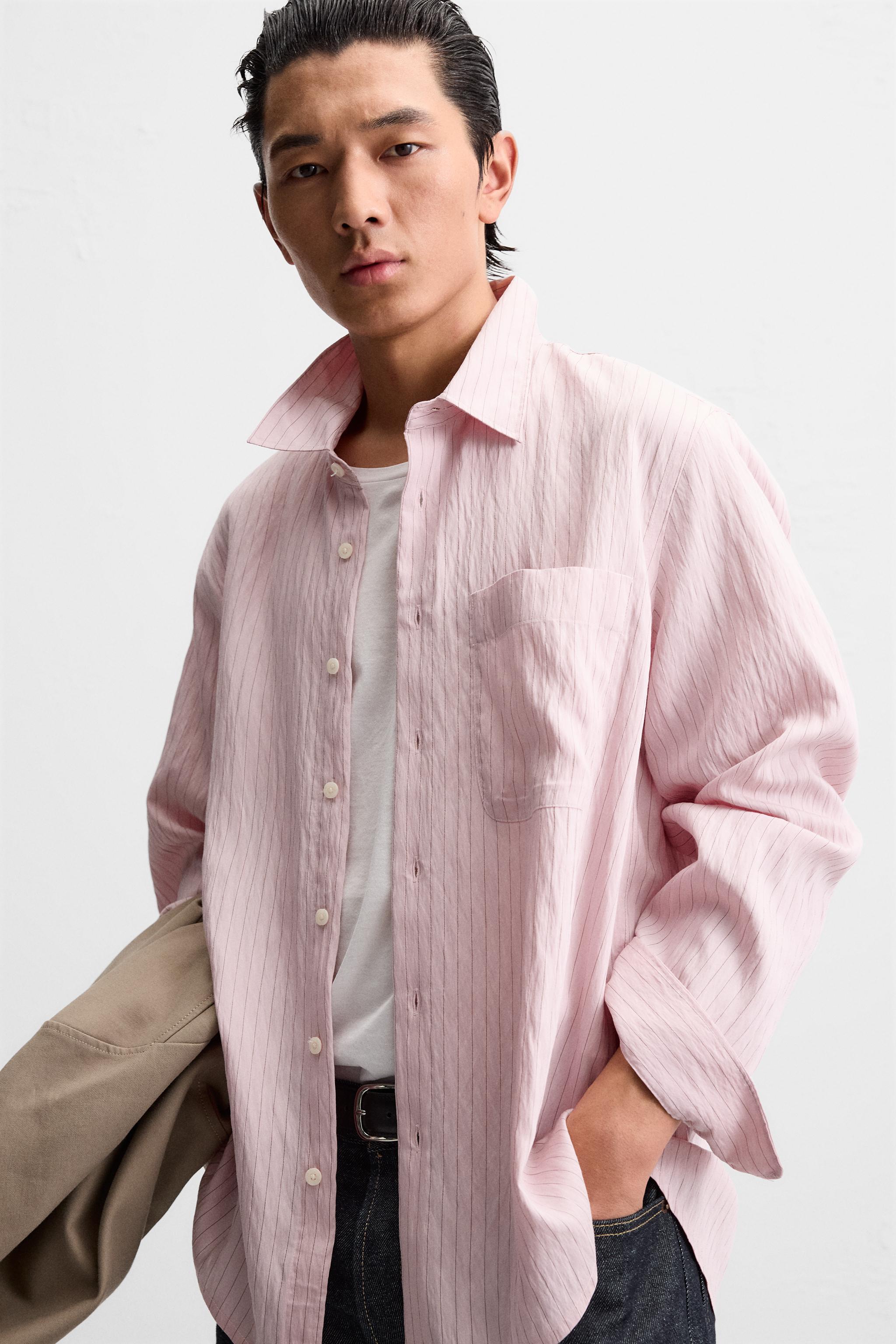 FLOWY STRIPED SHIRT