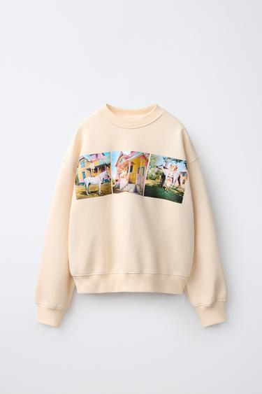 PIPPI LONGSTOCKING © ASTRID LINDGREN COMPANY SWEATSHIRT - Ecru by Zara