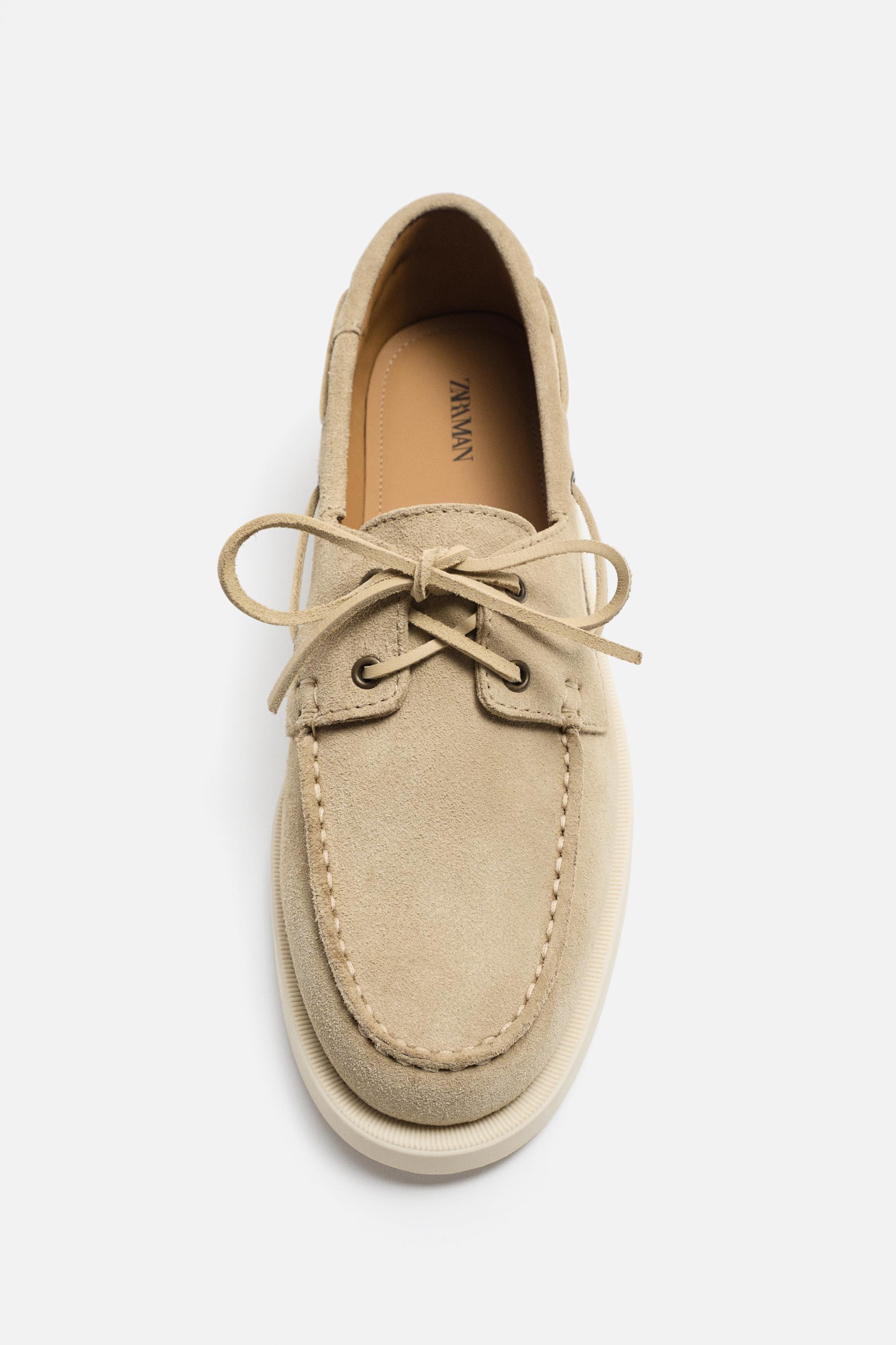 Zara boat shoes hotsell
