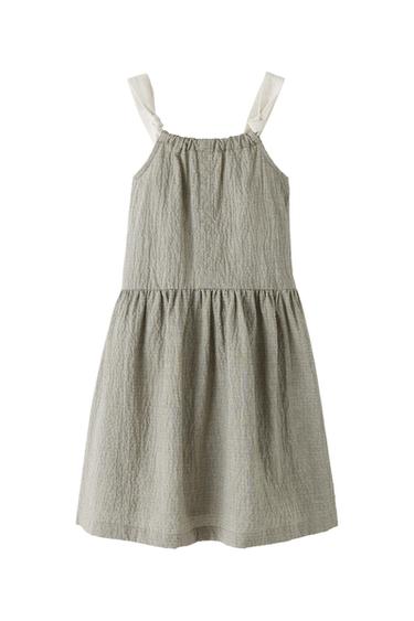 CONTRAST STRAP DRESS