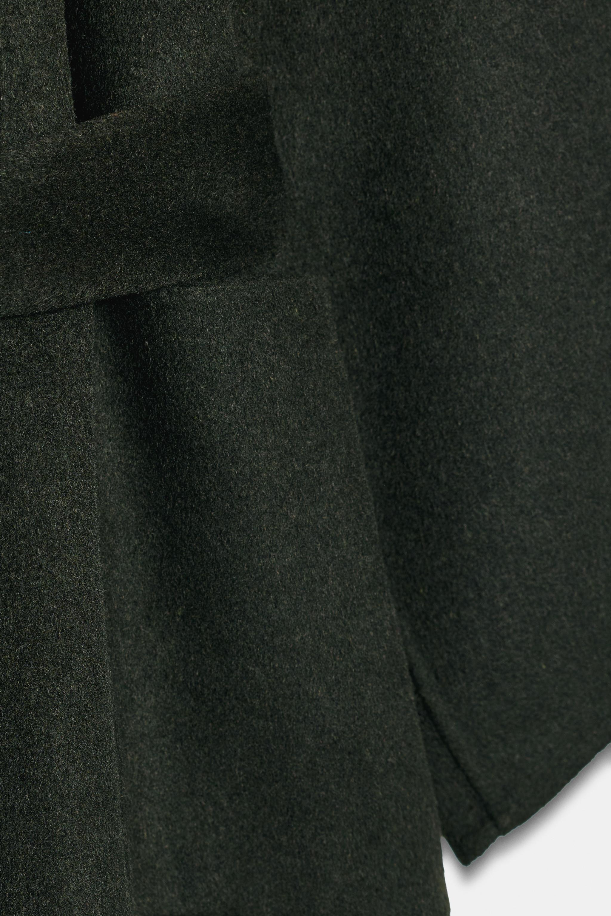 MANTEAU AVEC LAINE ET CEINTURE
