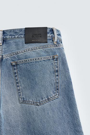 JEAN RELAXED STRAIGHT FIT ÉDITION LIMITÉE - Bleu de Zara - Image 9