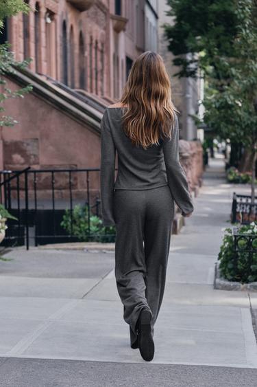SOFT PANTS — Dark gray 2