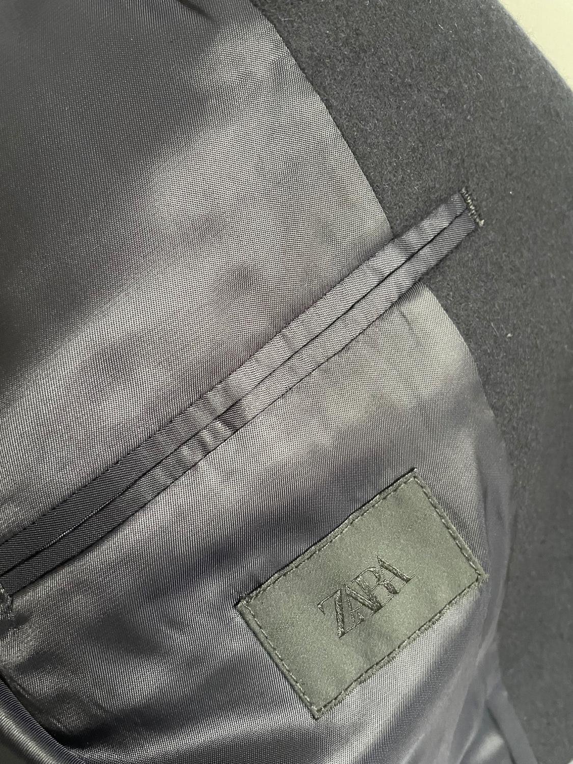 NAVY WOOL BLAZER - Image 4