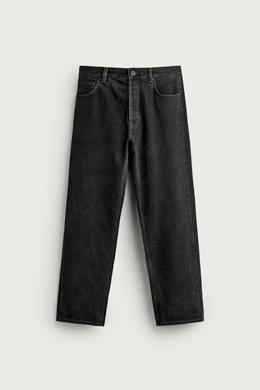 LOOSE-FIT JEANS — Black 1