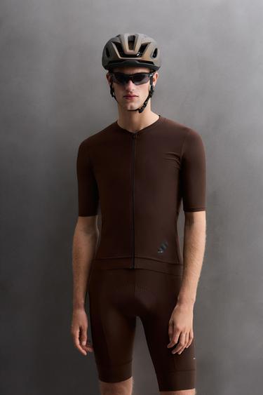 CYCLING JERSEY - Brown by Zara