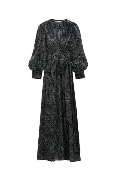VESTIDO ESTAMPADO LARGO