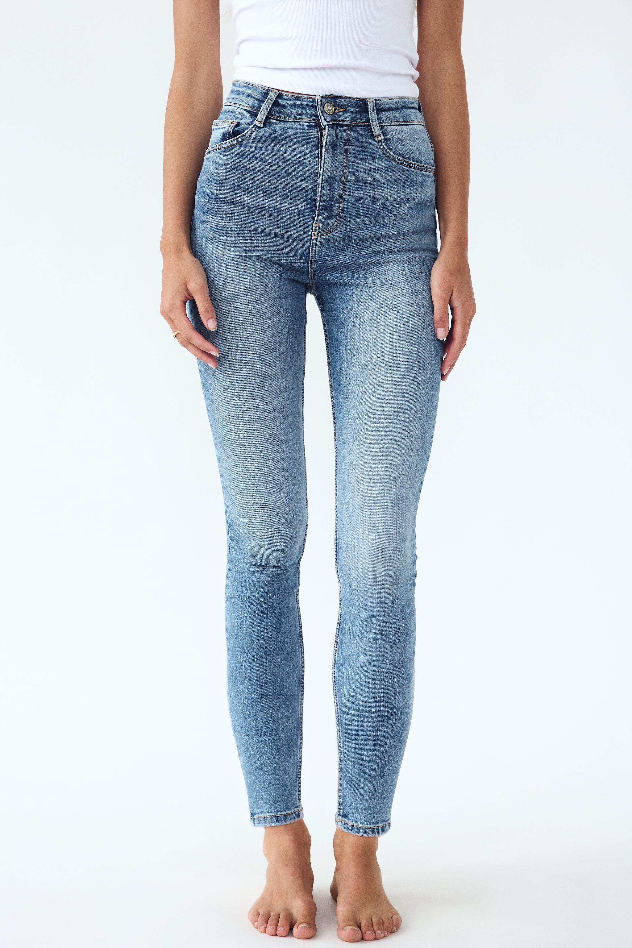 Zara skinny high rise ankle length shops