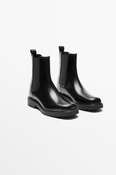 Flat Chelsea ankle — Black 2