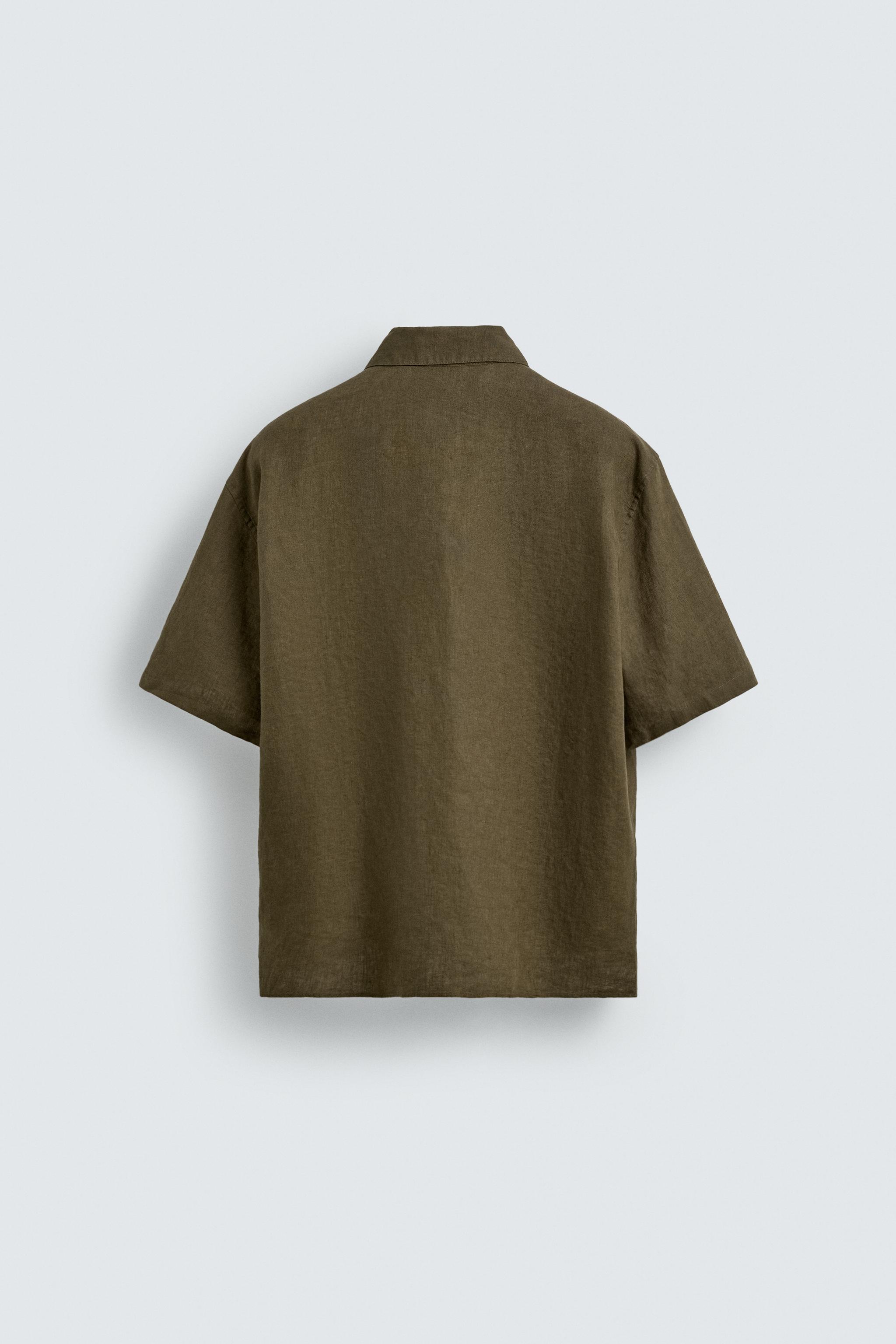 100% LINEN RELAXED FIT SHIRT