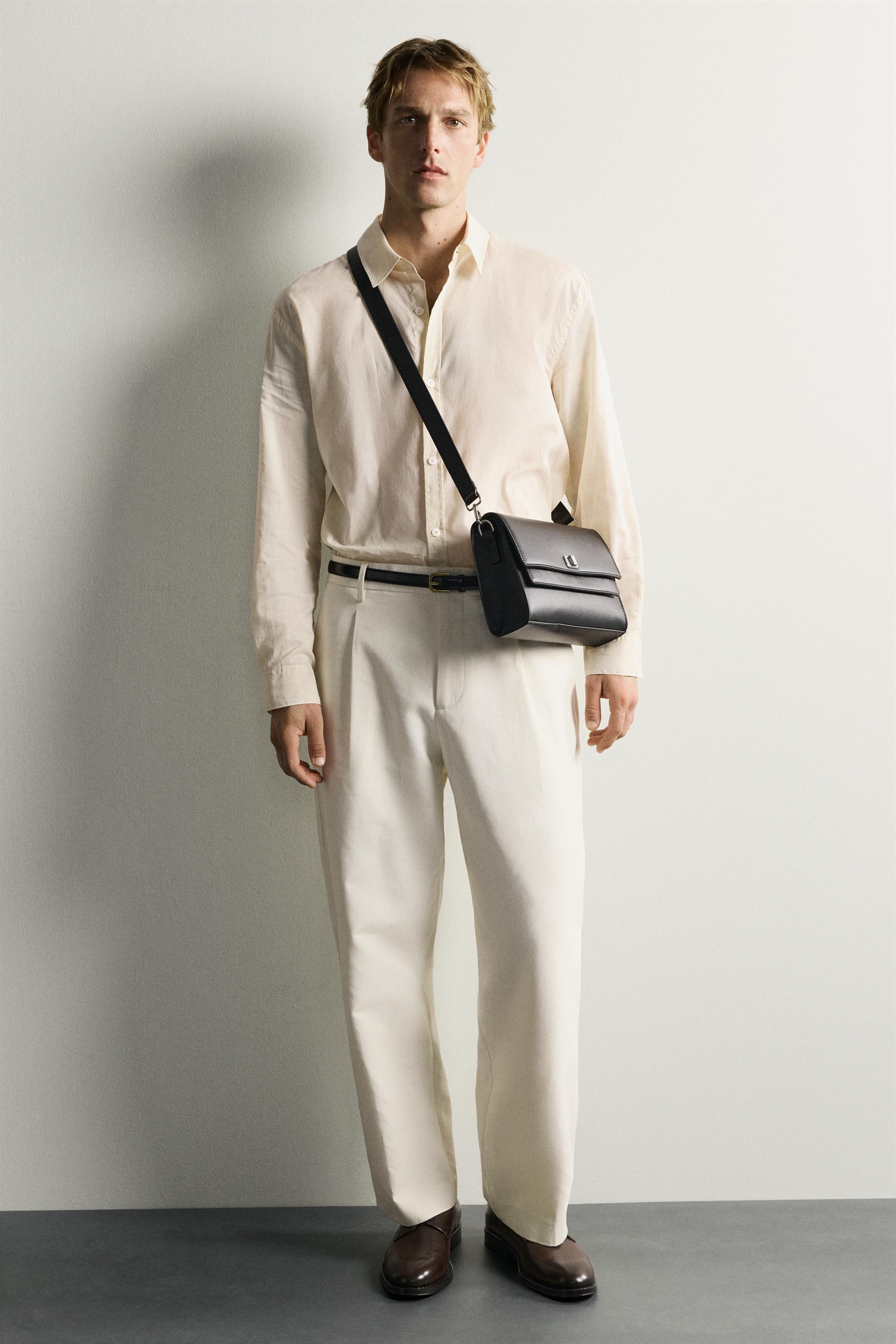 DOUBLE FLAP CROSSBODY BAG