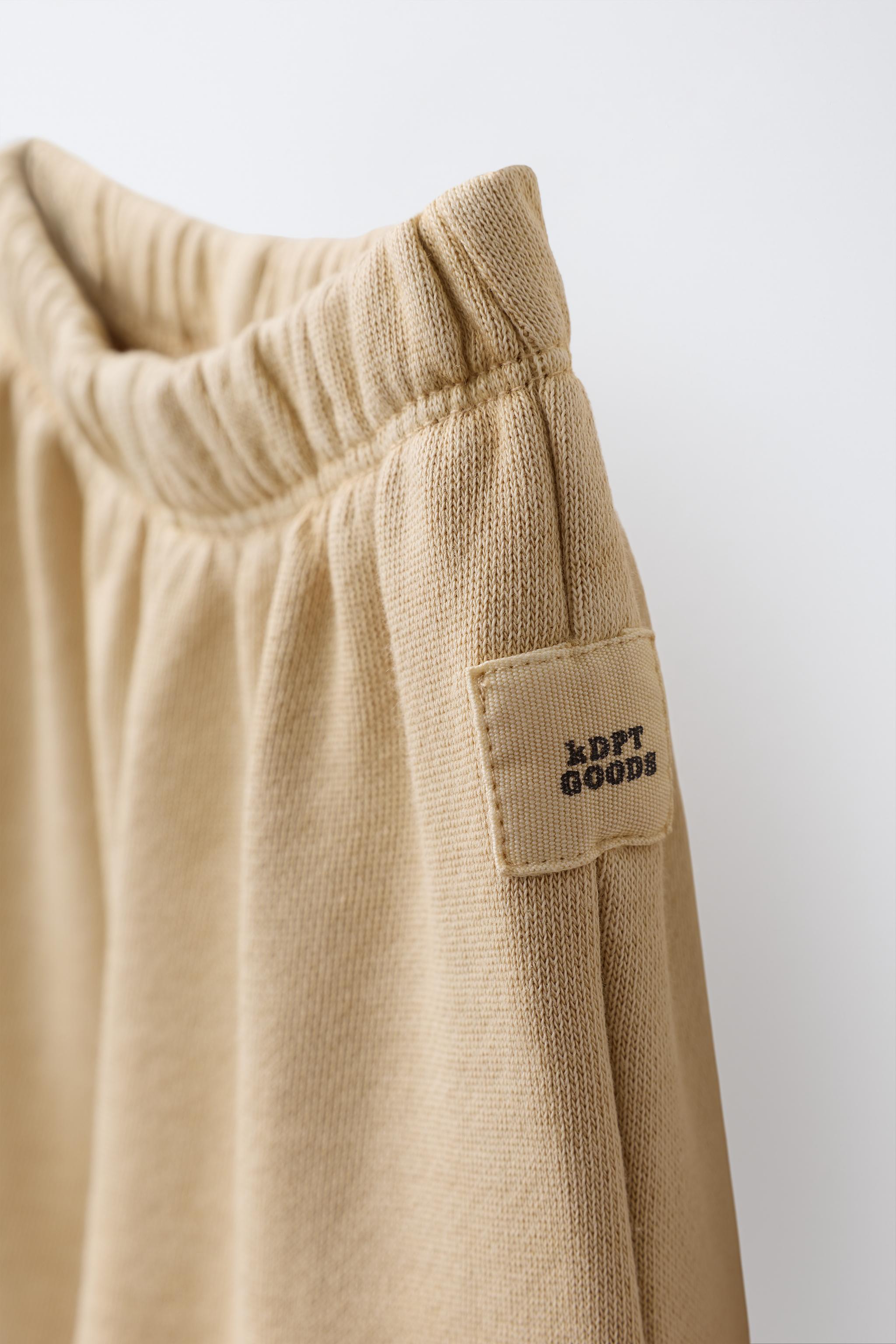 Детские свитеры Zara POLO COLLAR SWEATSHIRT AND JOGGER PANTS SET — фото 7