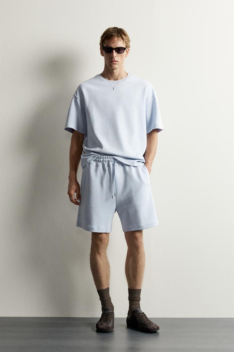 RELAXED FIT INTERLOCK SWEATSHIRT